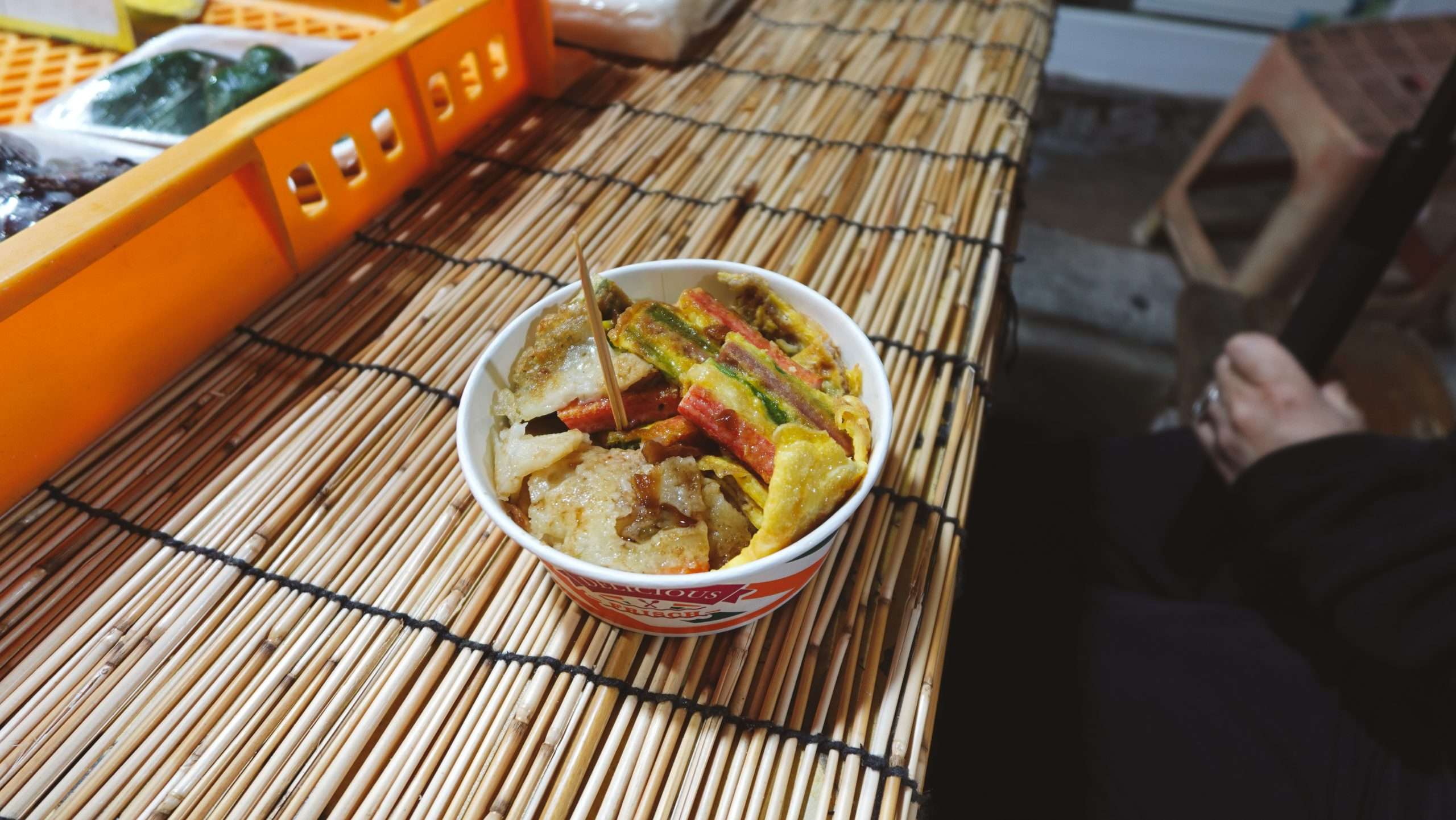 Nohong Mandu shrimp dumplings Haeundae market Busan Korea