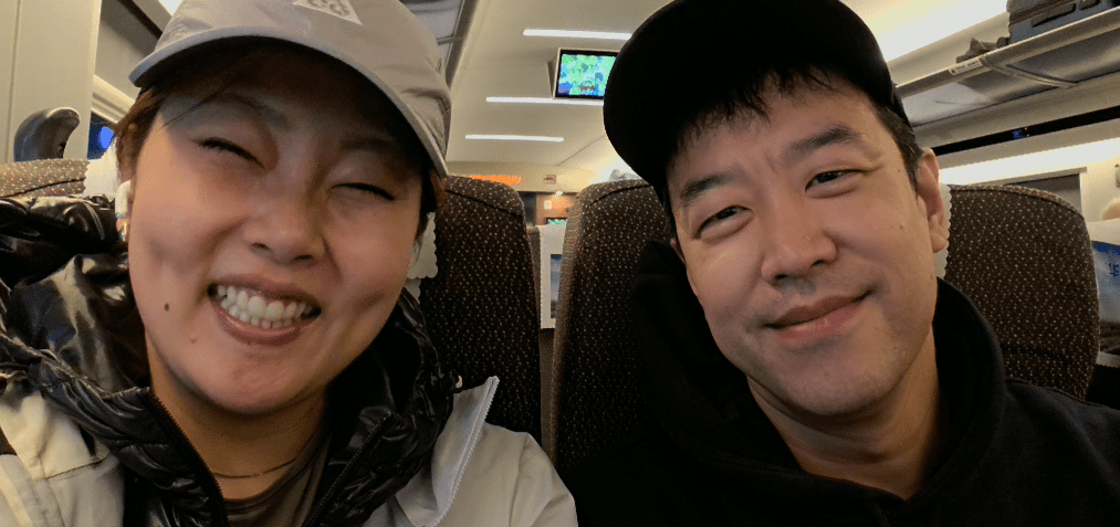 interior China bullet train second class seat foreigner guide