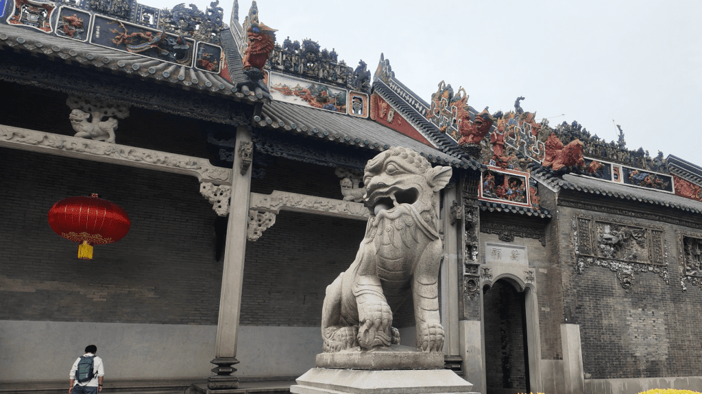 Chen Clan Ancestral Hall Guangzhou intricate wood carvings traditional Cantonese architecture China