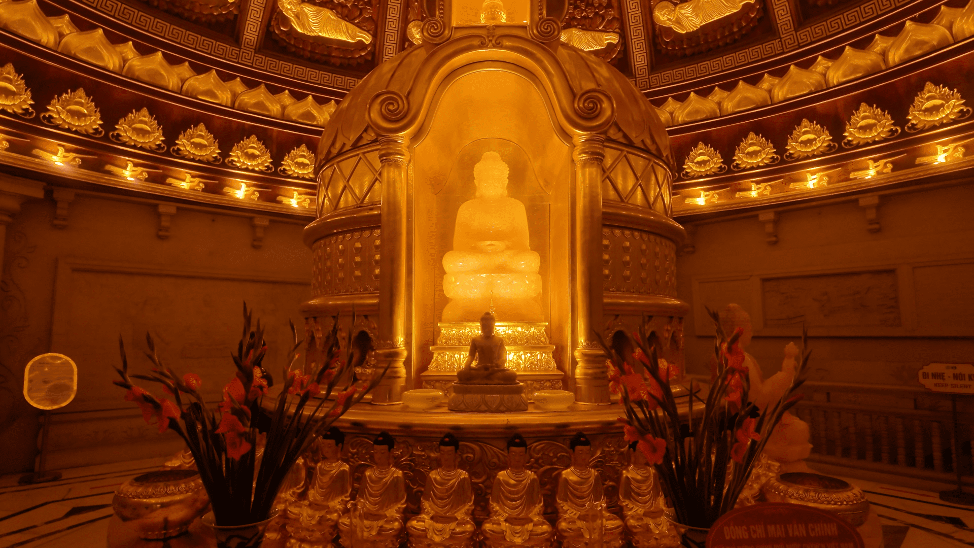 Bai Dinh Pagoda panoramic view Ninh Binh Vietnam Buddhist complex