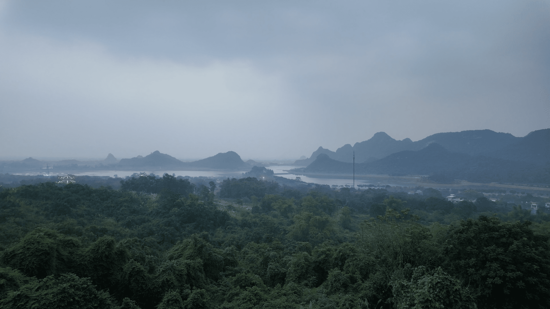 Bai Dinh Pagoda Bao Thap tower Ninh Binh Vietnam