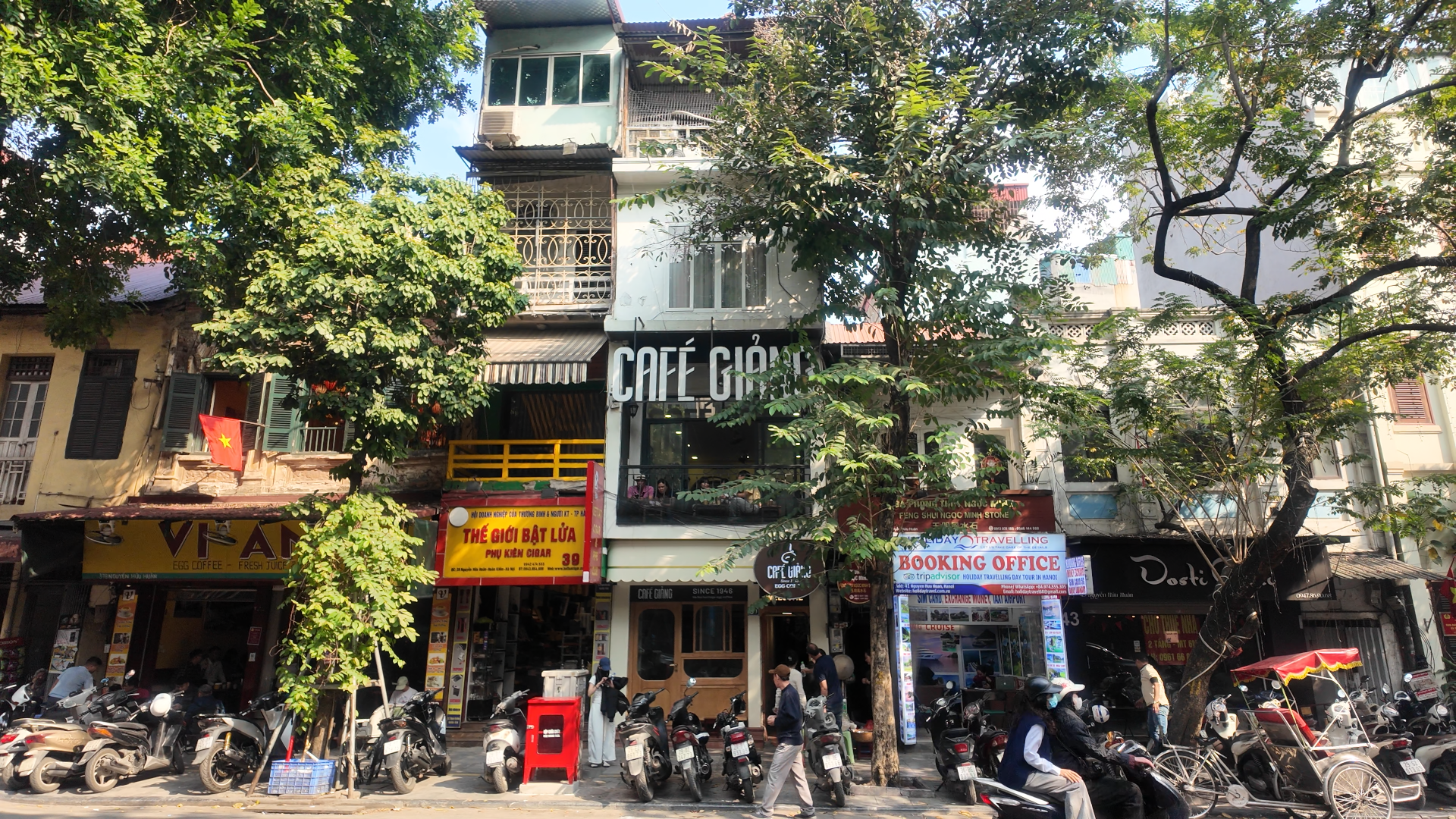 Egg foam Vietnamese coffee Hanoi