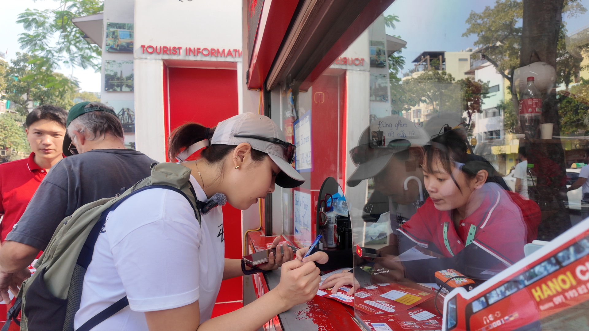Hanoi hop on hop off bus Vietnam sightseeing