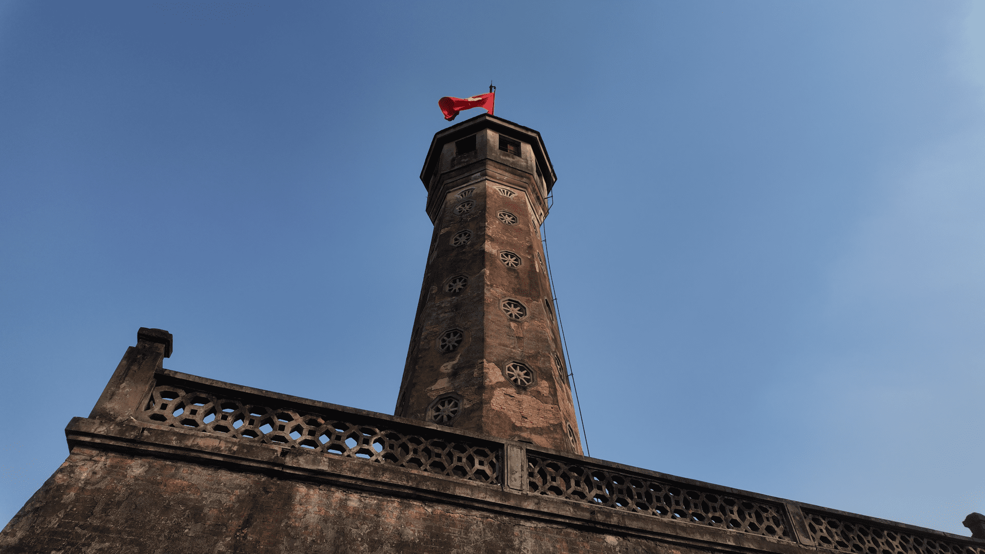 Hanoi Flag Tower Imperial Citadel Vietnam