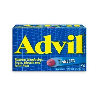 Advil ibuprofen travel tablets