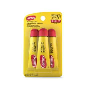 Carmex classic lip balm travel