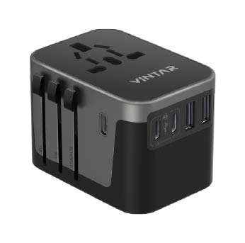 VINTAR universal travel adapter USB-C