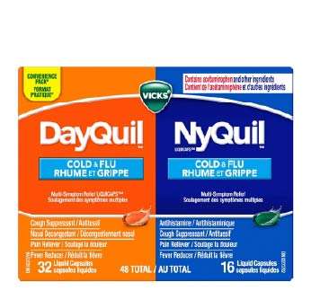 Vicks DayQuil NyQuil cold flu travel