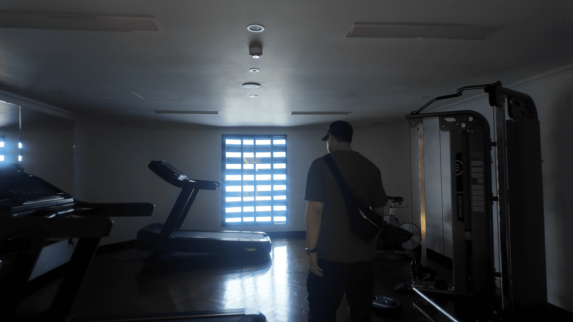 Diana cruise exercise room gym Lan Ha Bay Vietnam