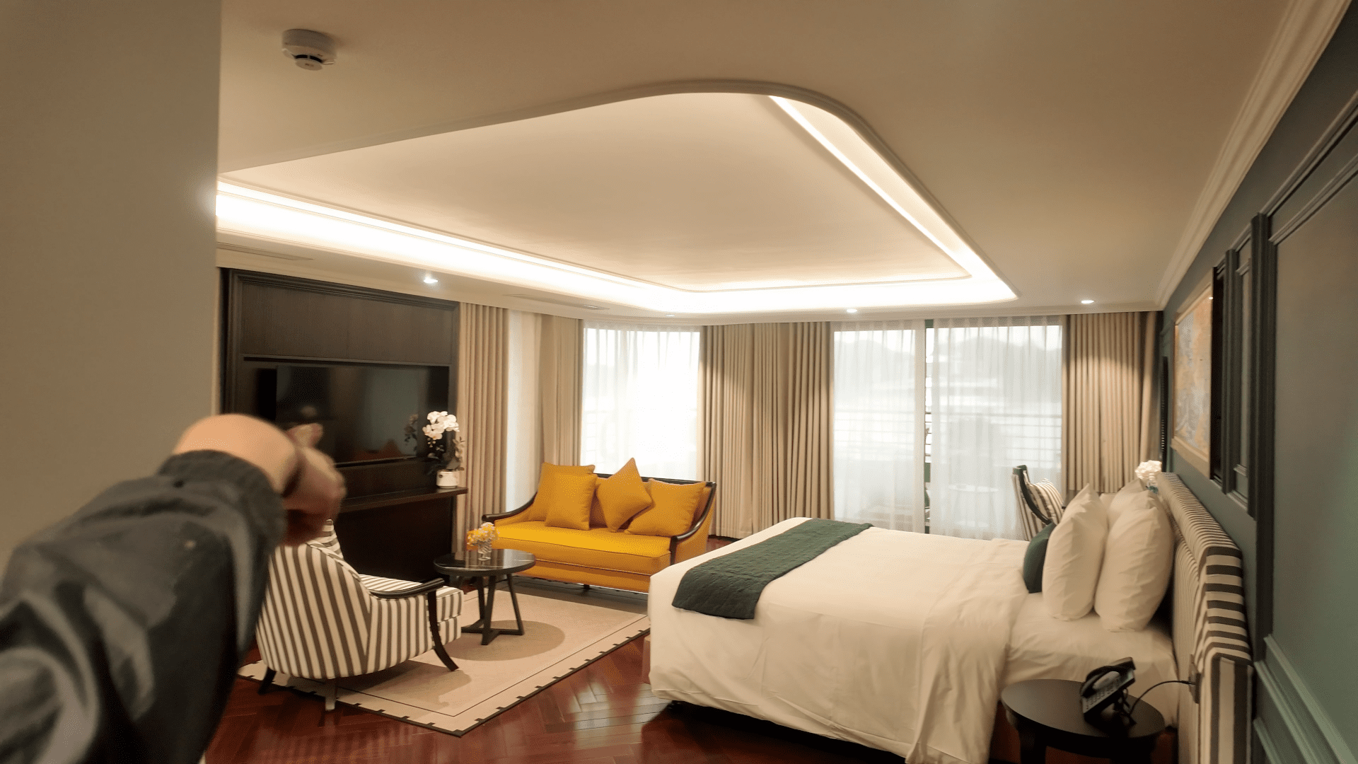 Diana cruise Executive Suite first look Lan Ha Bay Vietnam