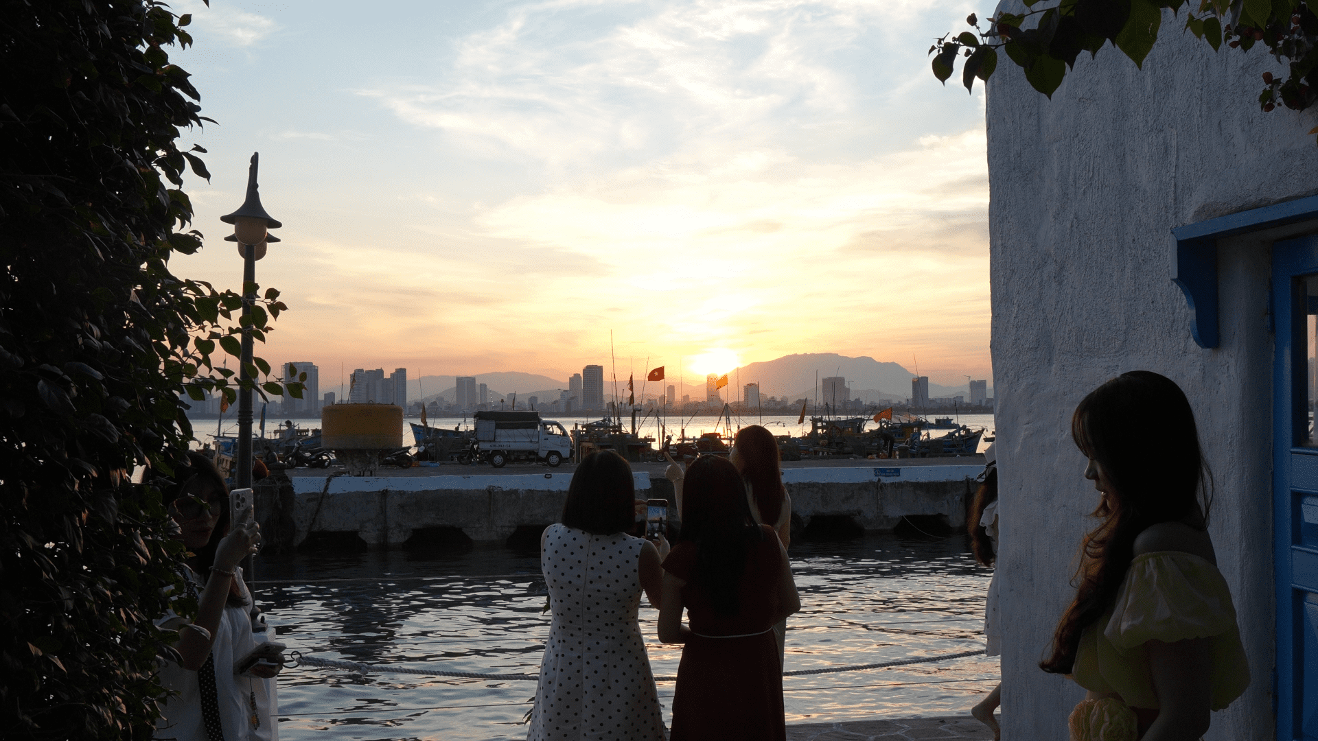 Son Tra Marina Da Nang boats harbour view