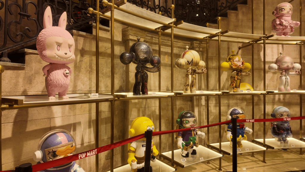 Pop Mart and Hirono store display at Ba Na Hills, Vietnam